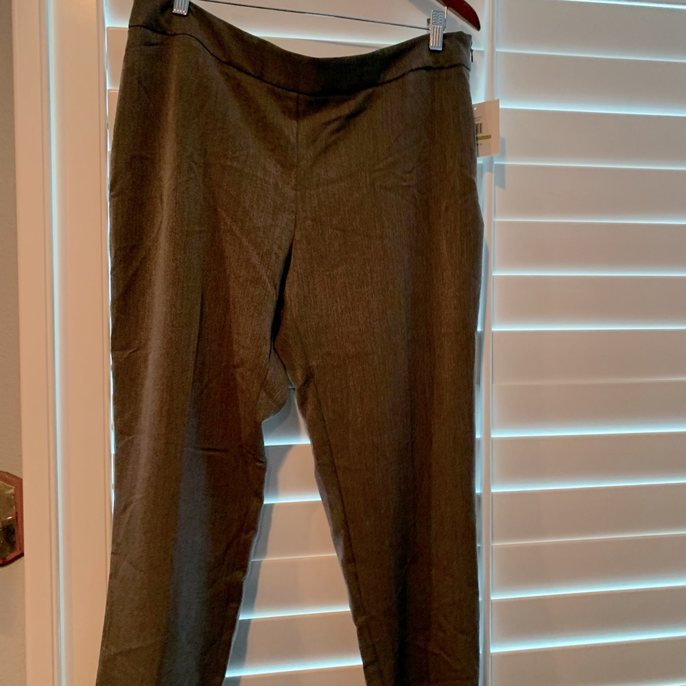 Ellen Tracy modern slim pants.